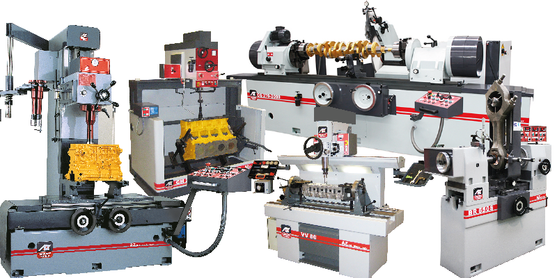 Officine complete per la revisione del motore